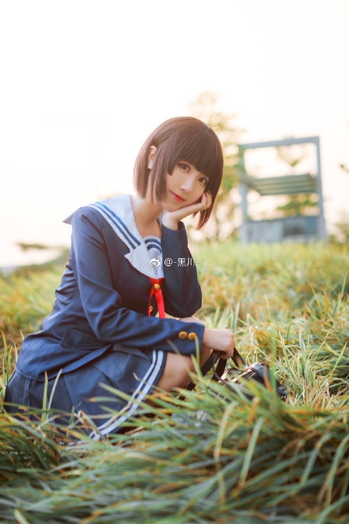 逆天颜值Coser「黑川」呆萌模样让粉丝瞬间恋爱了!插图1 逆天颜值Coser「黑川」呆萌模样让粉丝瞬间恋爱了!插图1
